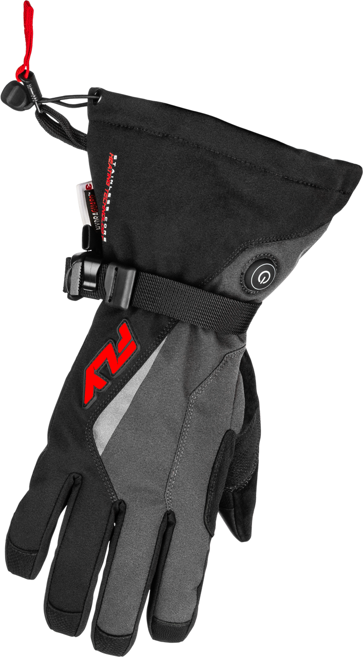 Fly Racing Title Heated Gauntlet Gloves