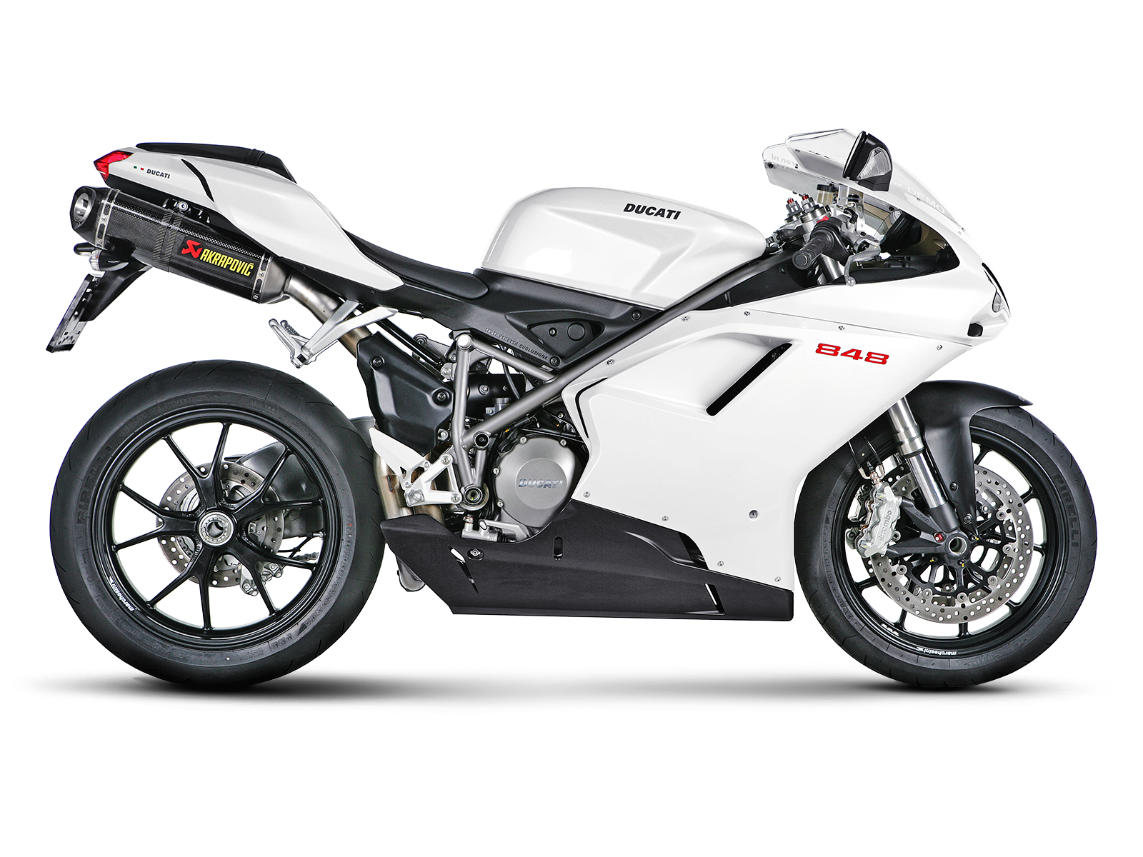 Akrapovic Slip-On Exhaust Ducati 848 / 1098 / 1198