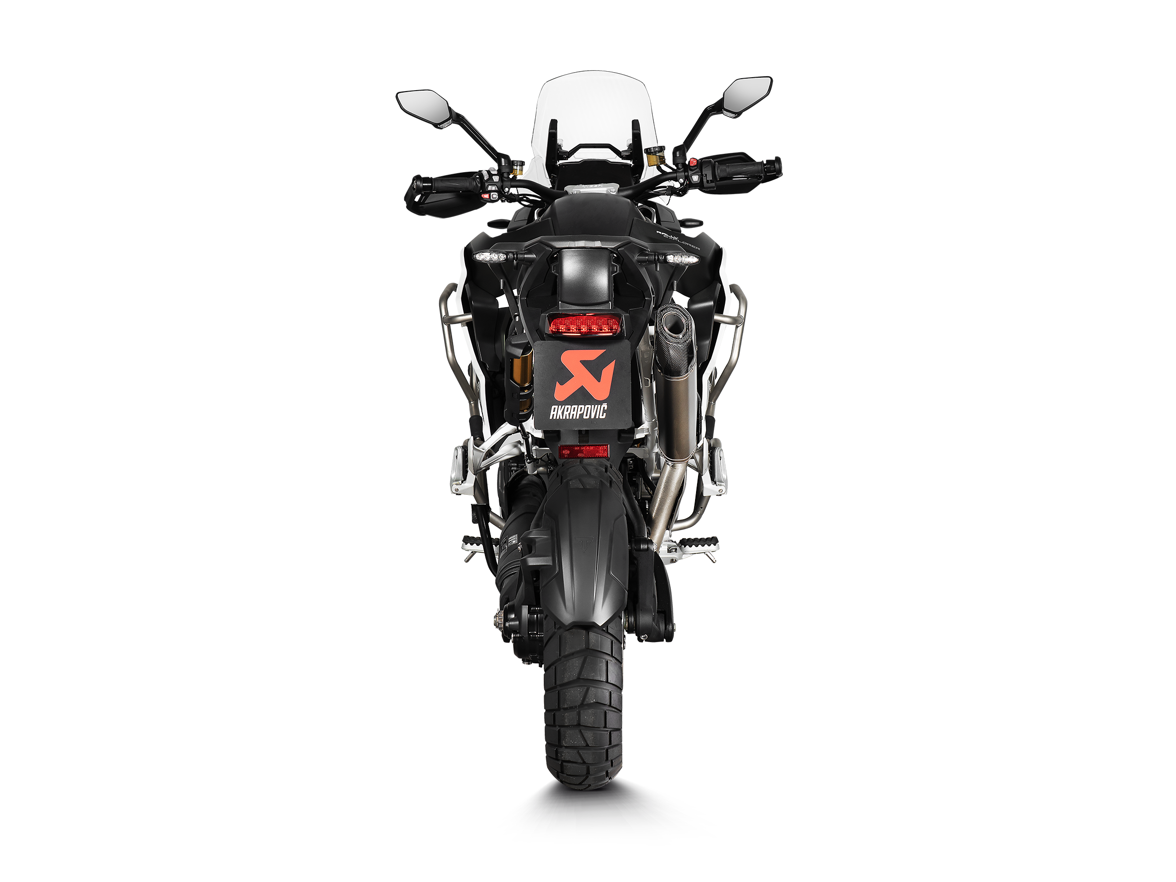 Akrapovic Slip-On Exhaust Triumph Tiger 1200 GT / Rally 2022-2025