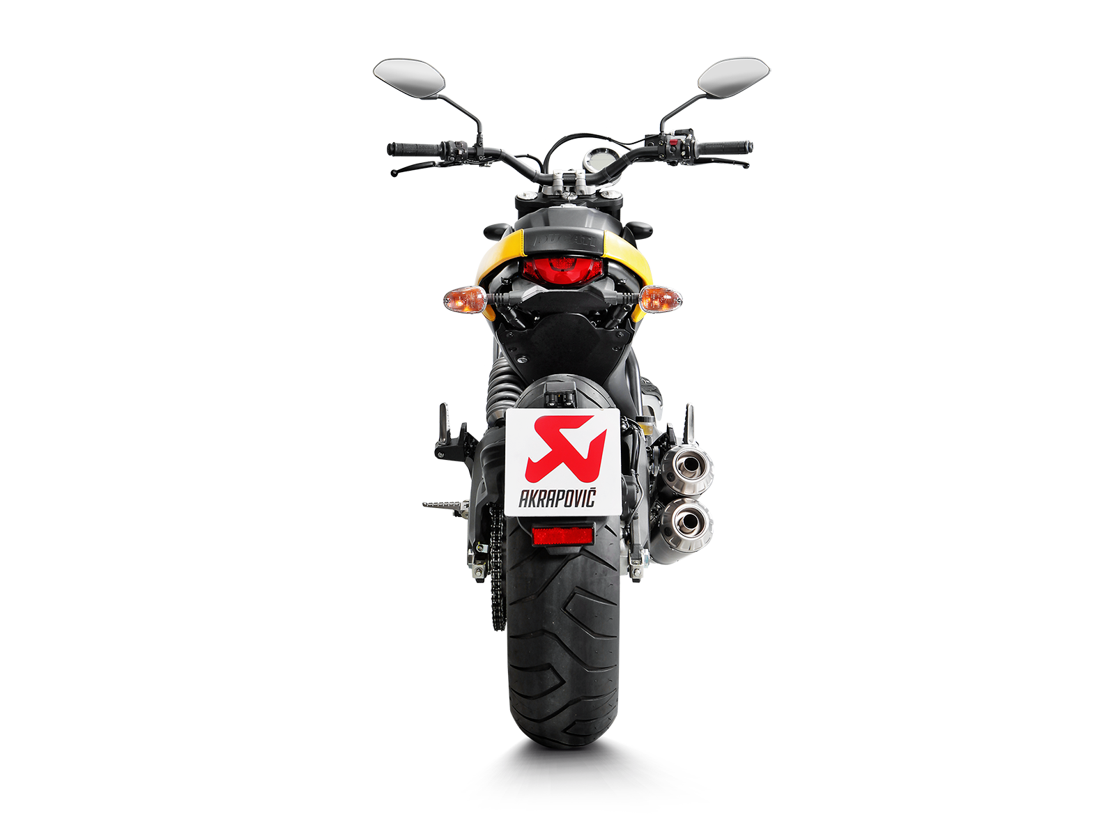 Akrapovic GP Slip-On System Ducati Scrambler / Monster 797