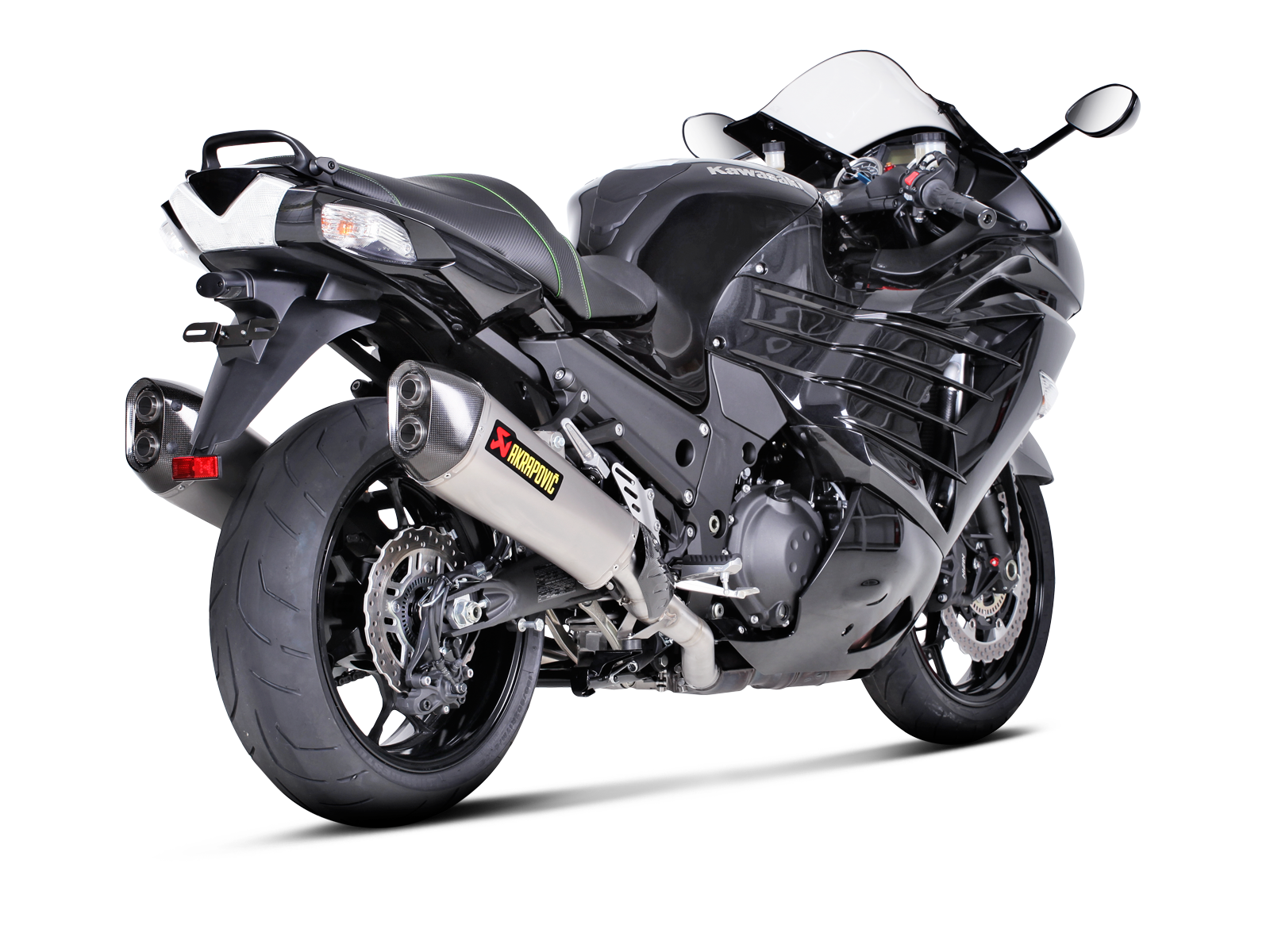 Akrapovic Slip-On Exhaust Kawasaki ZX14R 2012-2021