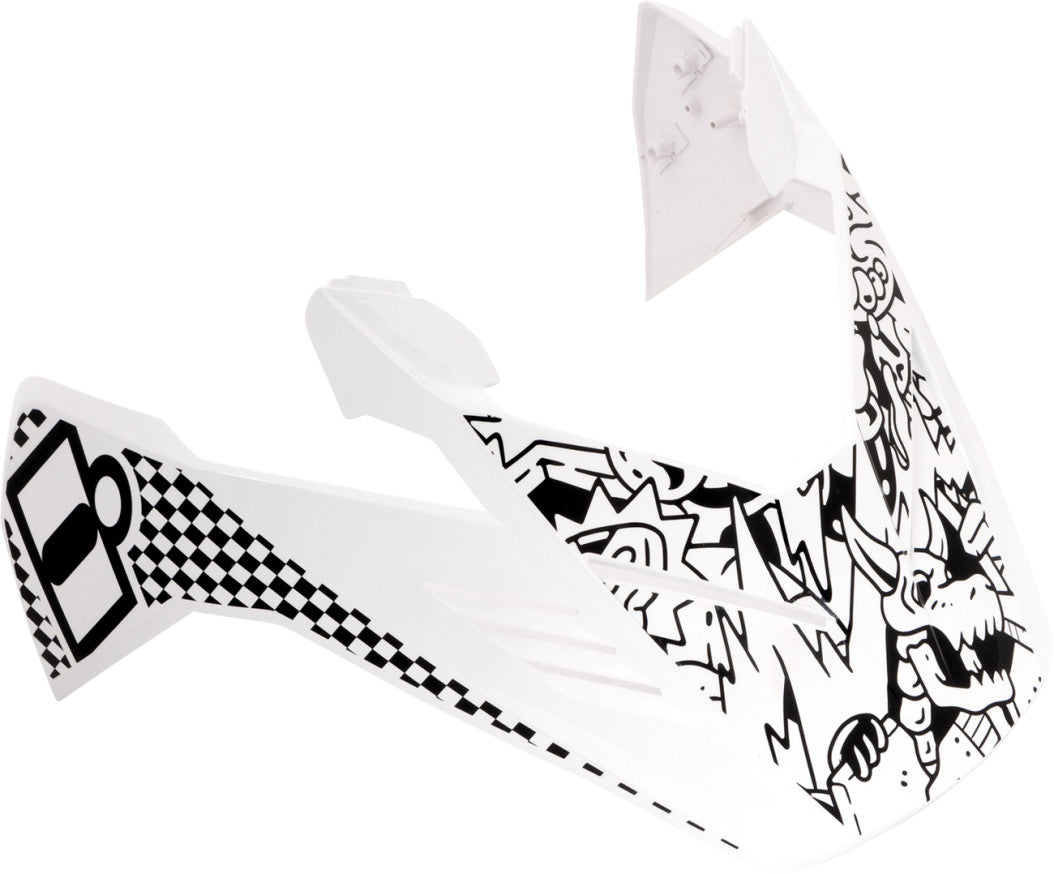 ICON Replacement Peak for Elsinore Doodle 3 Helmet