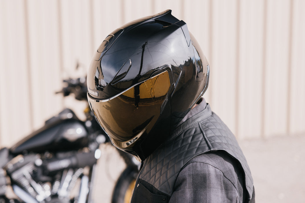 Icon Threshold Solid Modular Helmet