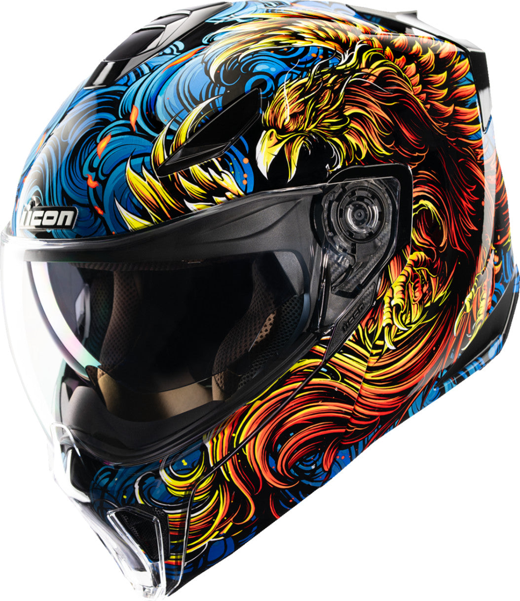 Icon Threshold Burn Birdie Burn Modular Helmet
