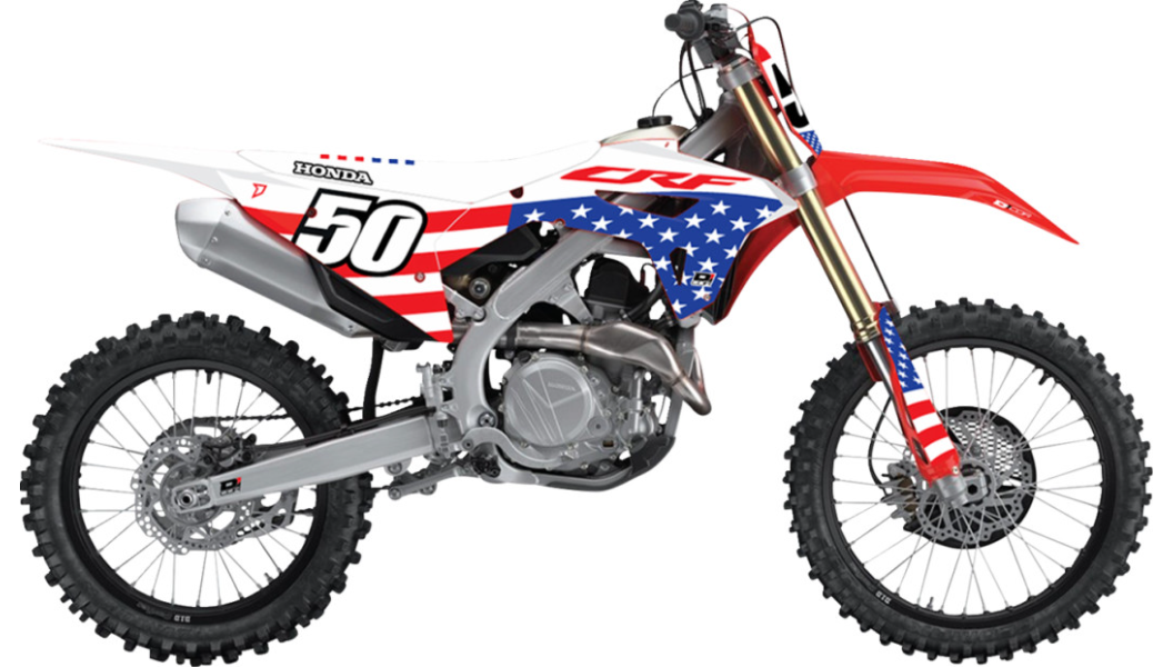 D'COR VISUALS Graphic Kit - USA Honda - Honda - CRF 250/450 R '25