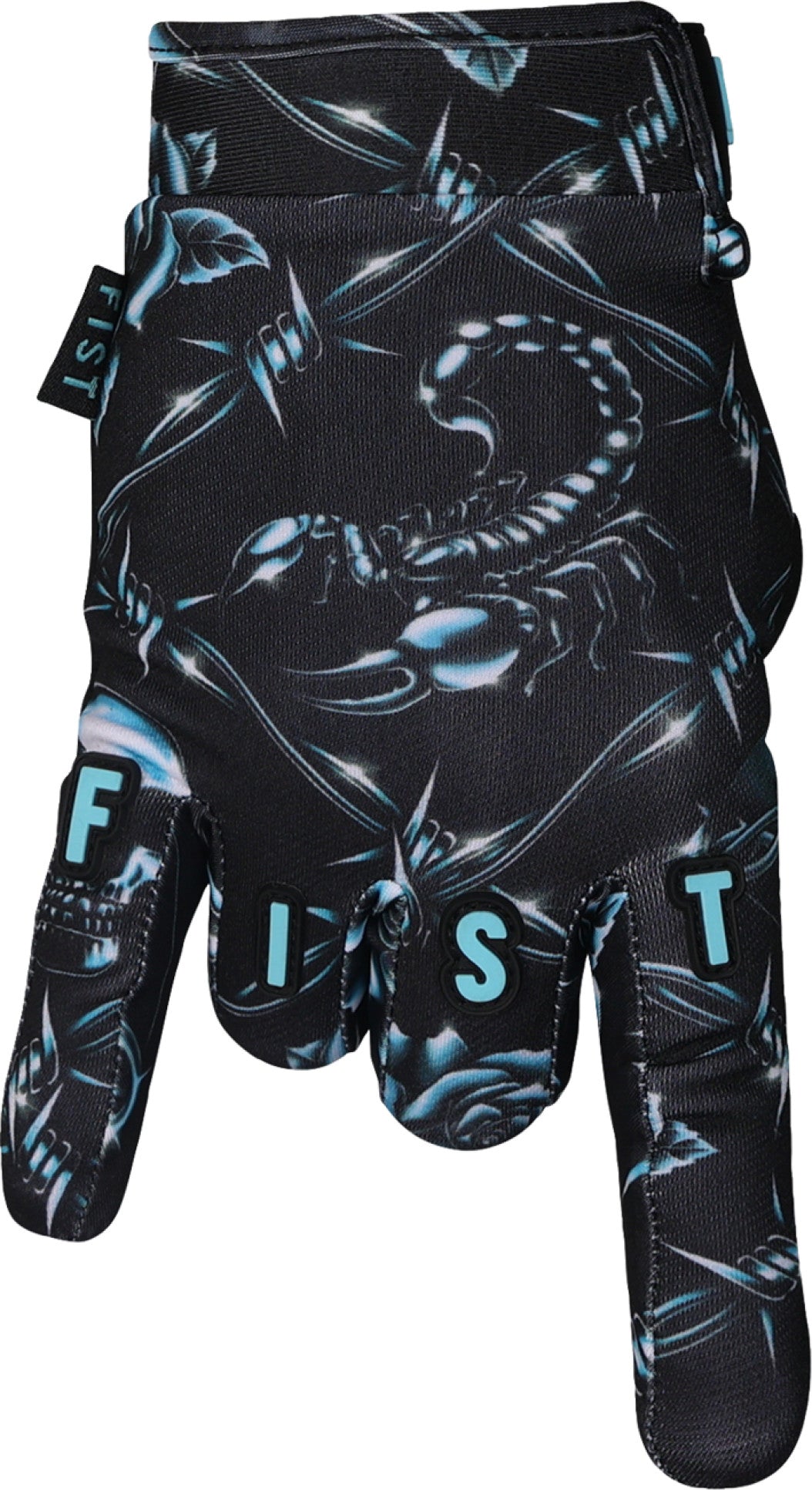 Fist Handwear Strapped Chrome Gloves