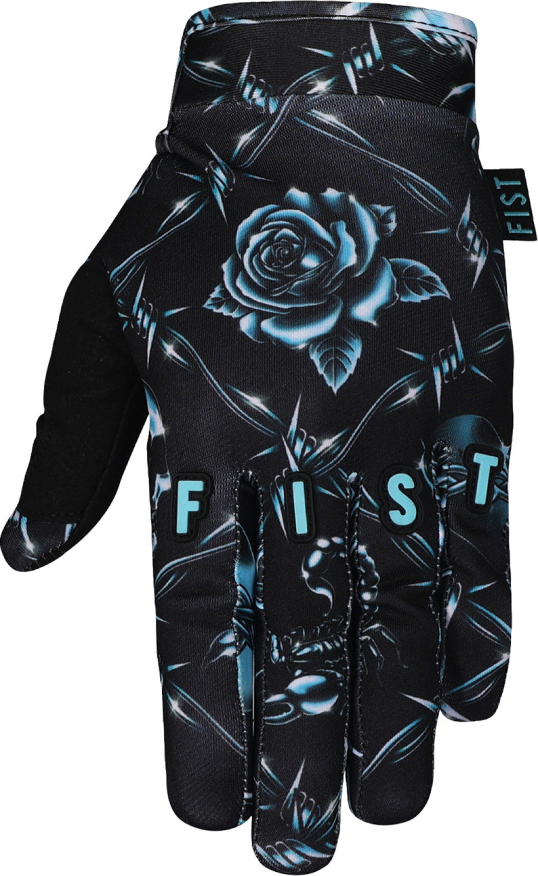 Fist Handwear Strapped Chrome Gloves
