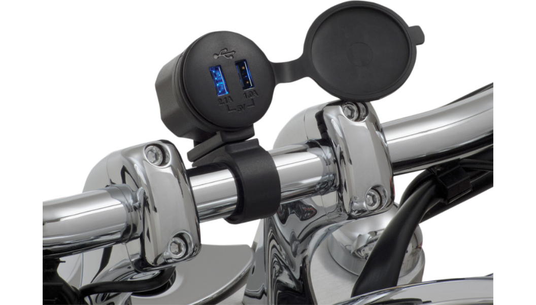 Show Chrome Dual Port USB Charger