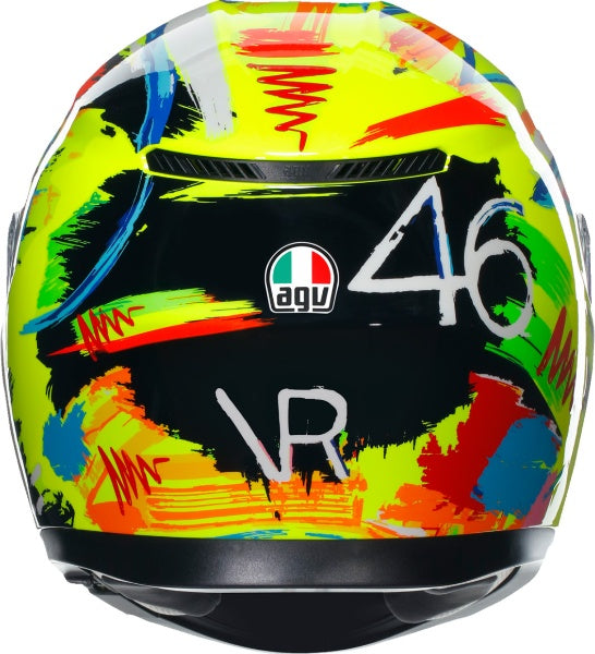 agv 2019 helmet AGV K3 Rossi Winter Test 2019 Helmet