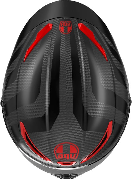 Full-Face Helmet AGV Pista GP RR Performante Carbon/Red Size:L