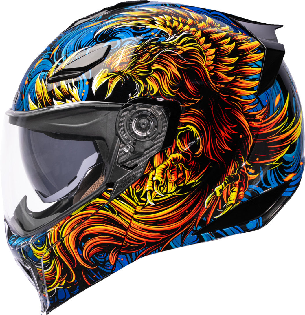 Icon Threshold Burn Birdie Burn Modular Helmet