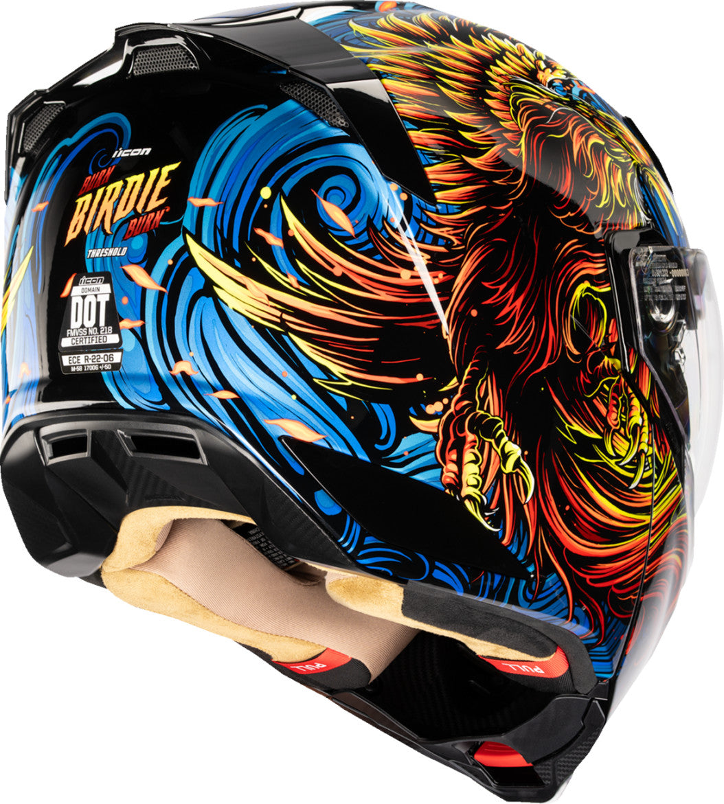 Icon Threshold Burn Birdie Burn Modular Helmet