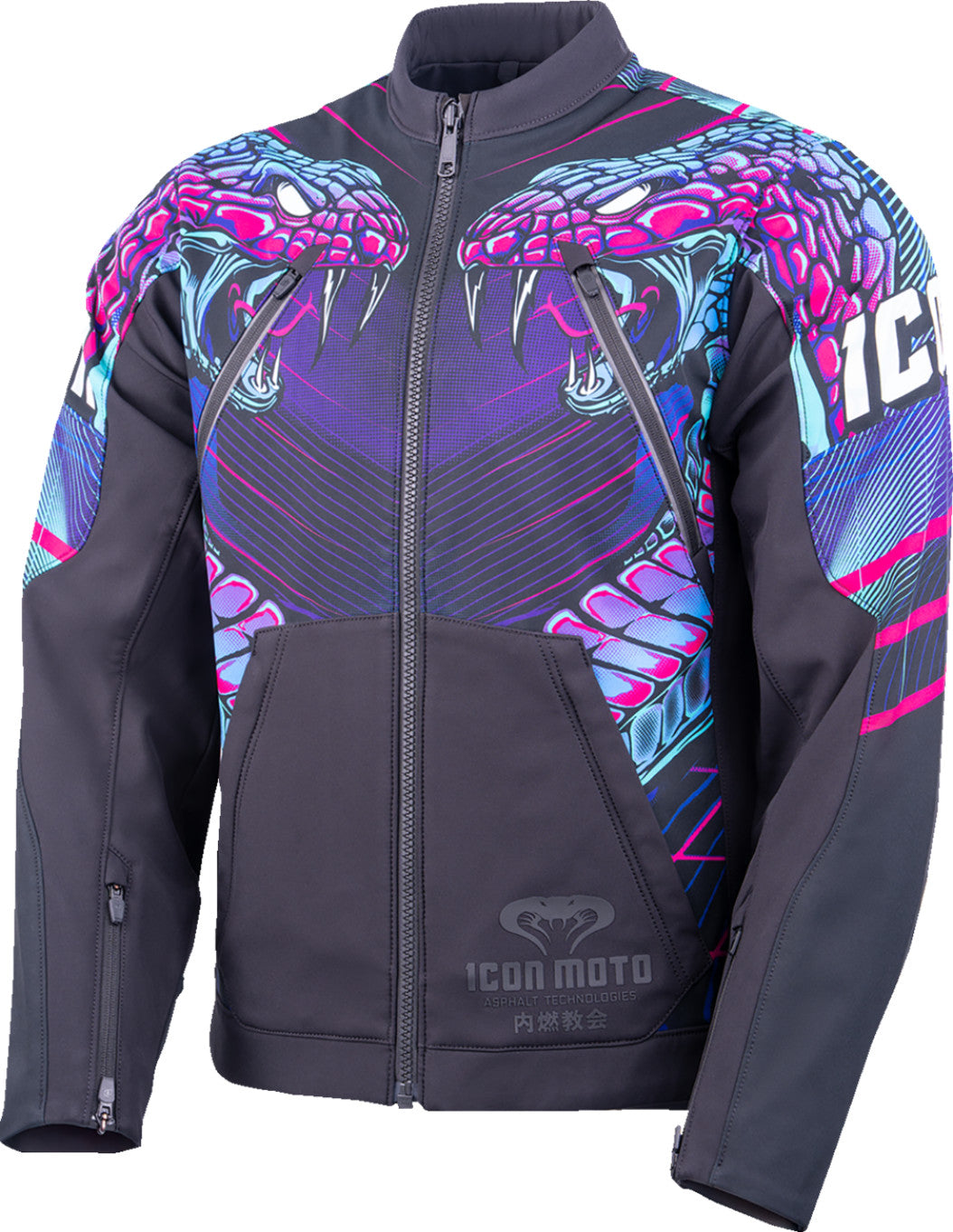 Icon Synthwave Merc3 Lazer Cobra Jacket