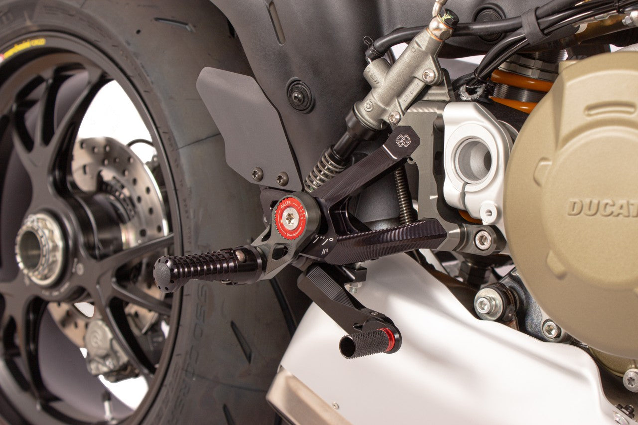 Gilles Tooling MUE2 Rearsets Ducati Streetfighter V4 2020-2024