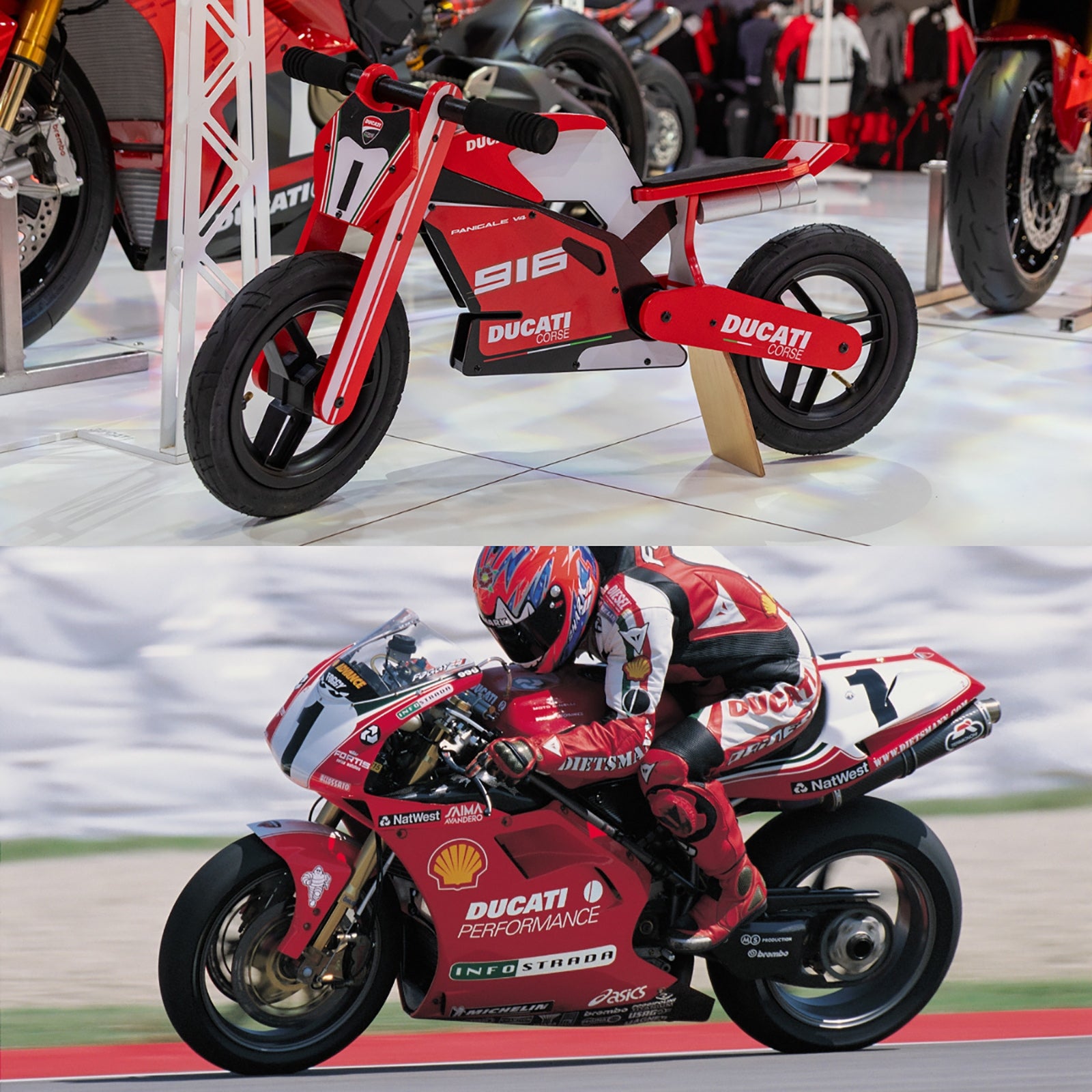 Kiddimoto Ducati Balance Bikes