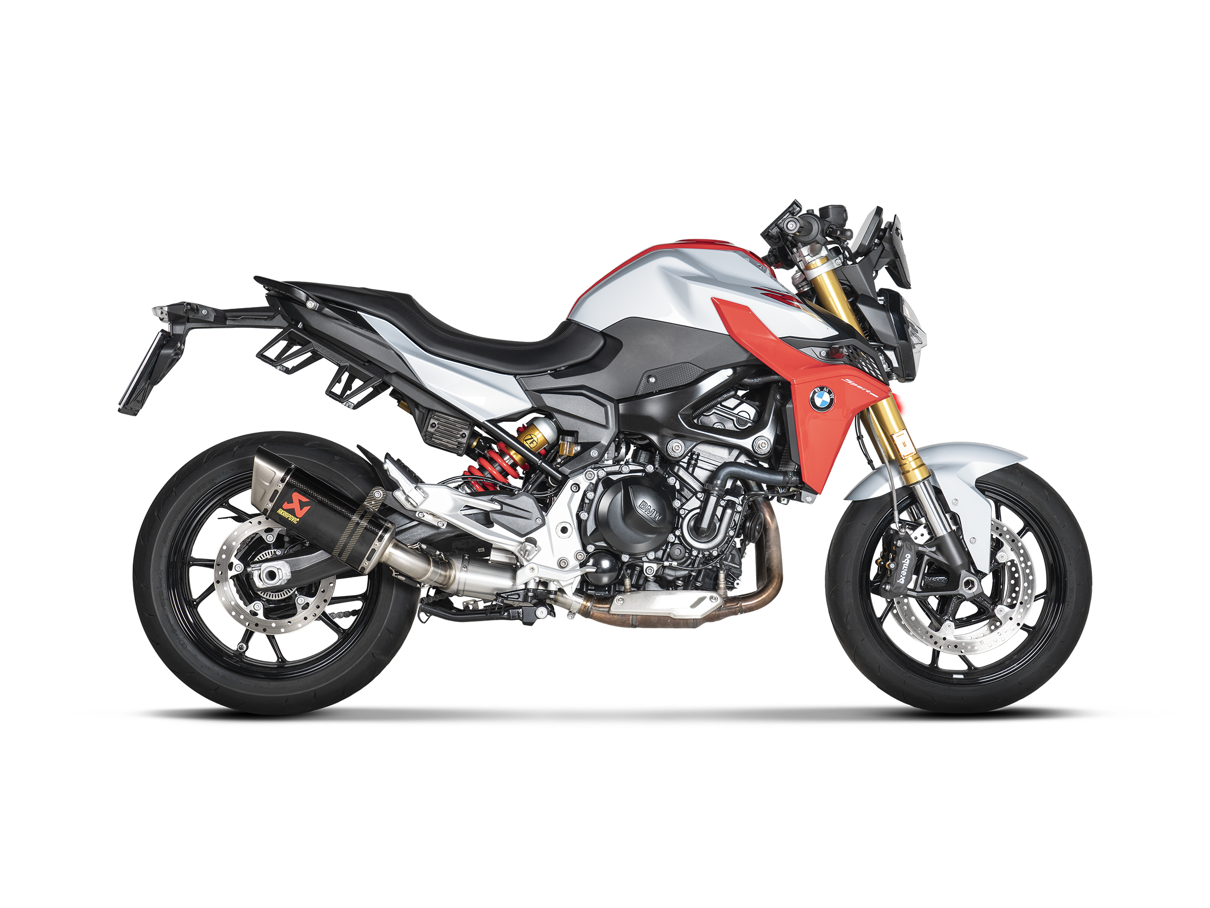 Akrapovic Slip-On Exhausts BMW F900R / F900XR 2020-2026