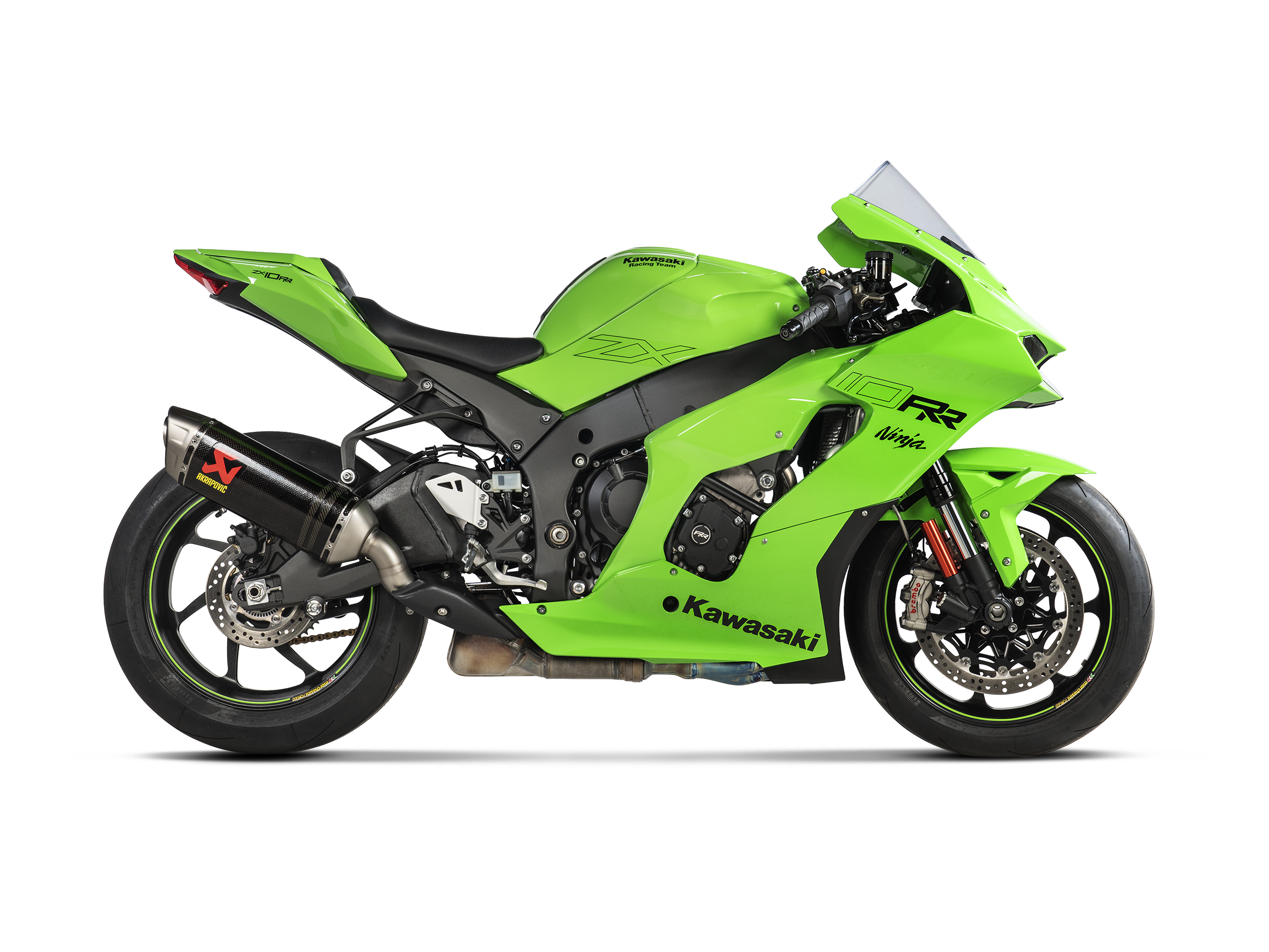 Akrapovic Homologated Slip-On Exhaust Kawasaki ZX-10R / ZX-10RR 2021-2025