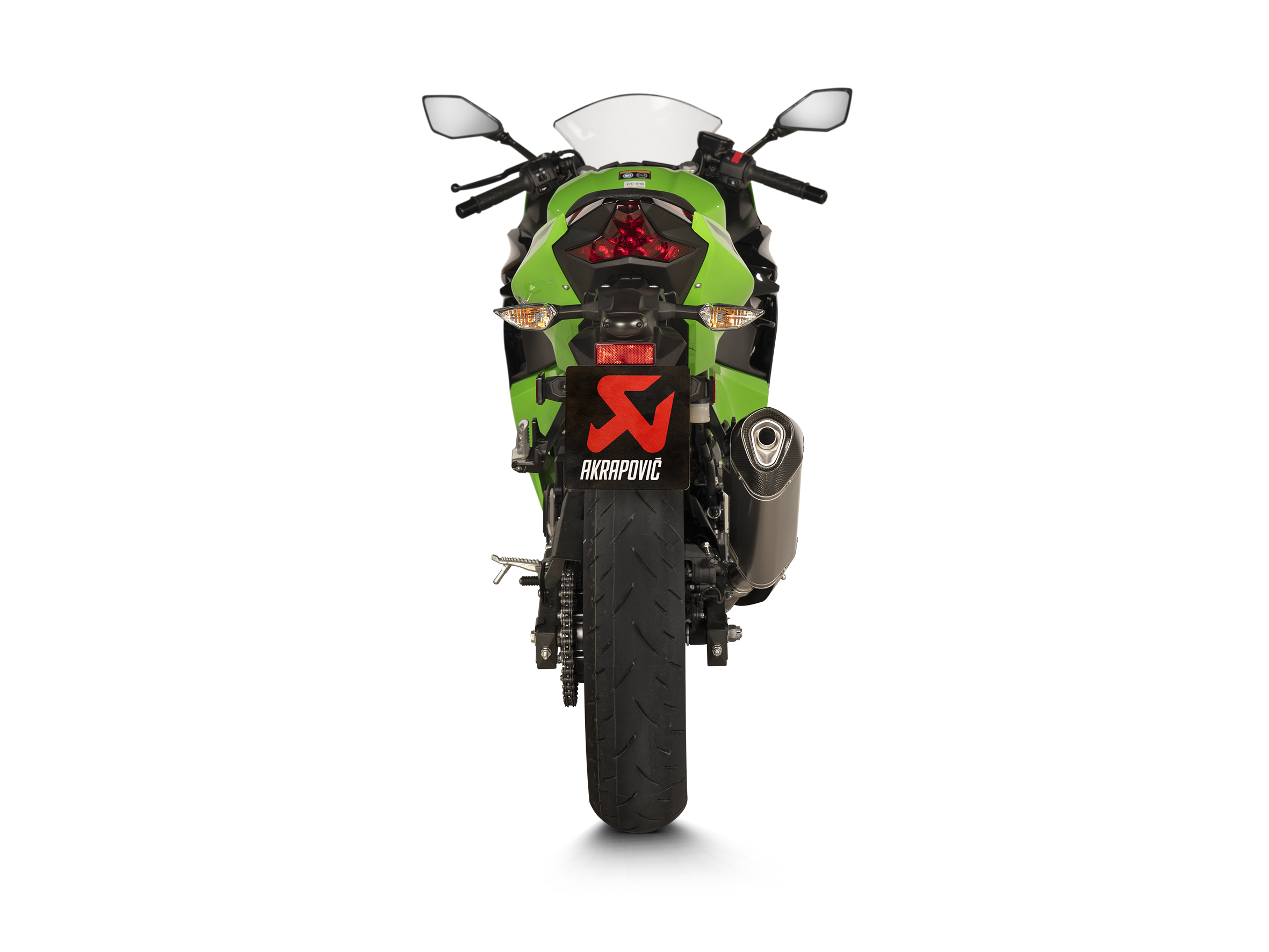 Akrapovic Homologated Slip-On Exhaust Kawasaki Ninja 400 / Z400 2018-2023