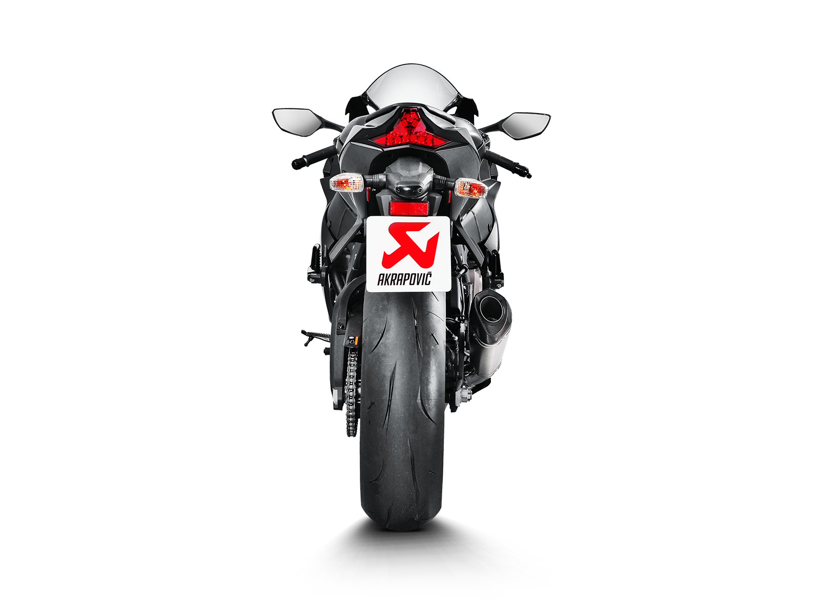 Akrapovic Slip-On Exhaust Kawasaki ZX10R 2016-2020