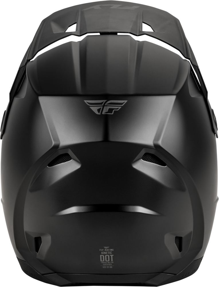 Fly Racing Kinetic Matte Black Helmet