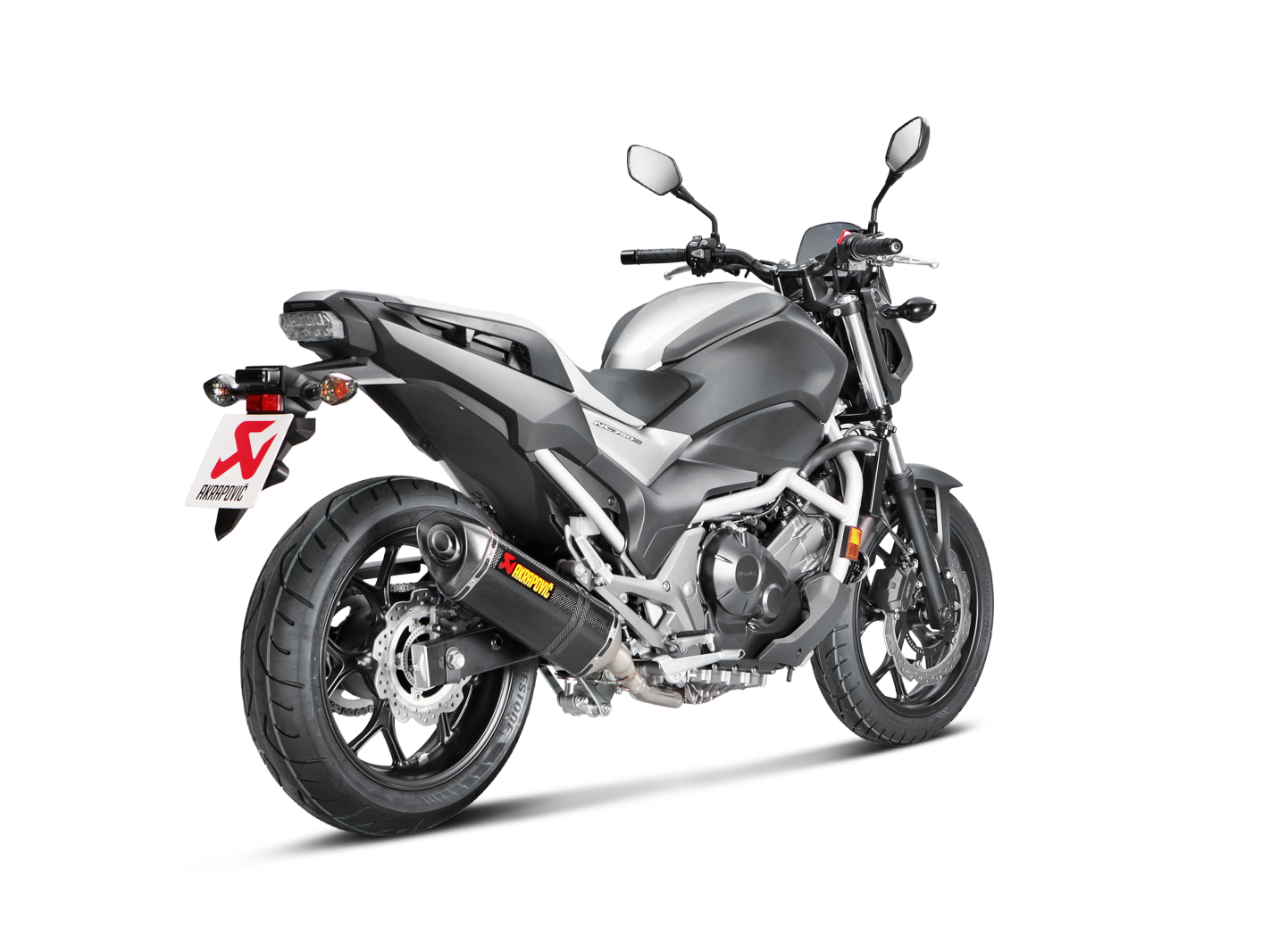 Akrapovic Slip-On Exhaust Honda NC700X / NX750X / S