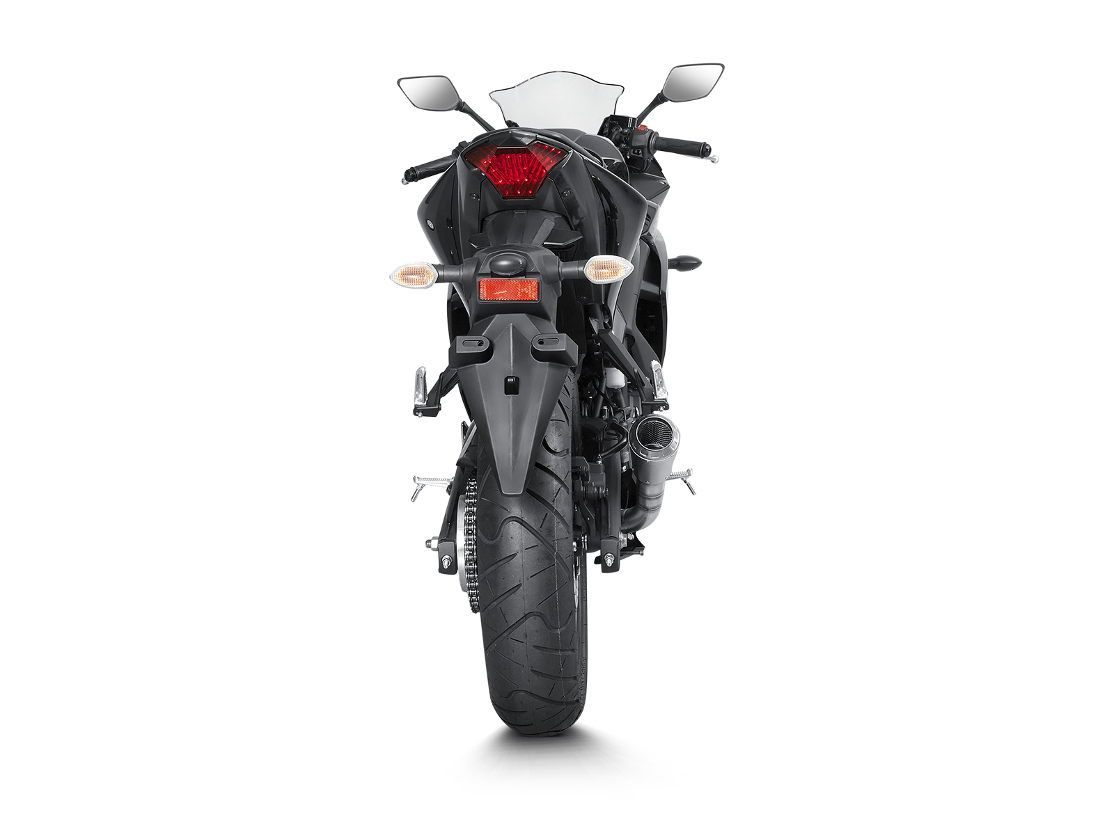 Akrapovic GP Slip-On Exhaust Yamaha R3 2015-2021