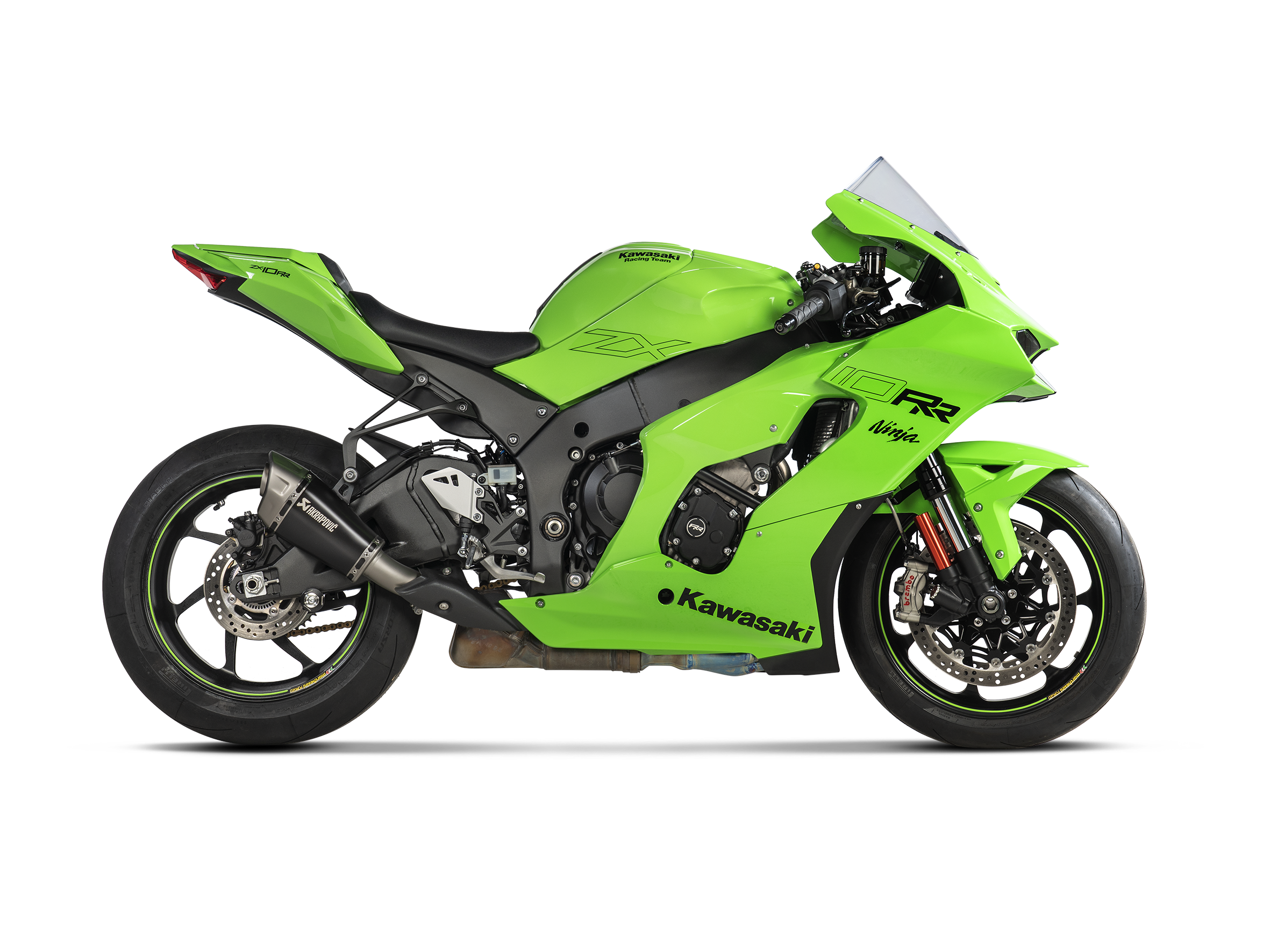 Akrapovic Slip-On Exhaust Kawasaki Kawasaki ZX-10R / ZX-10RR 2021-2025