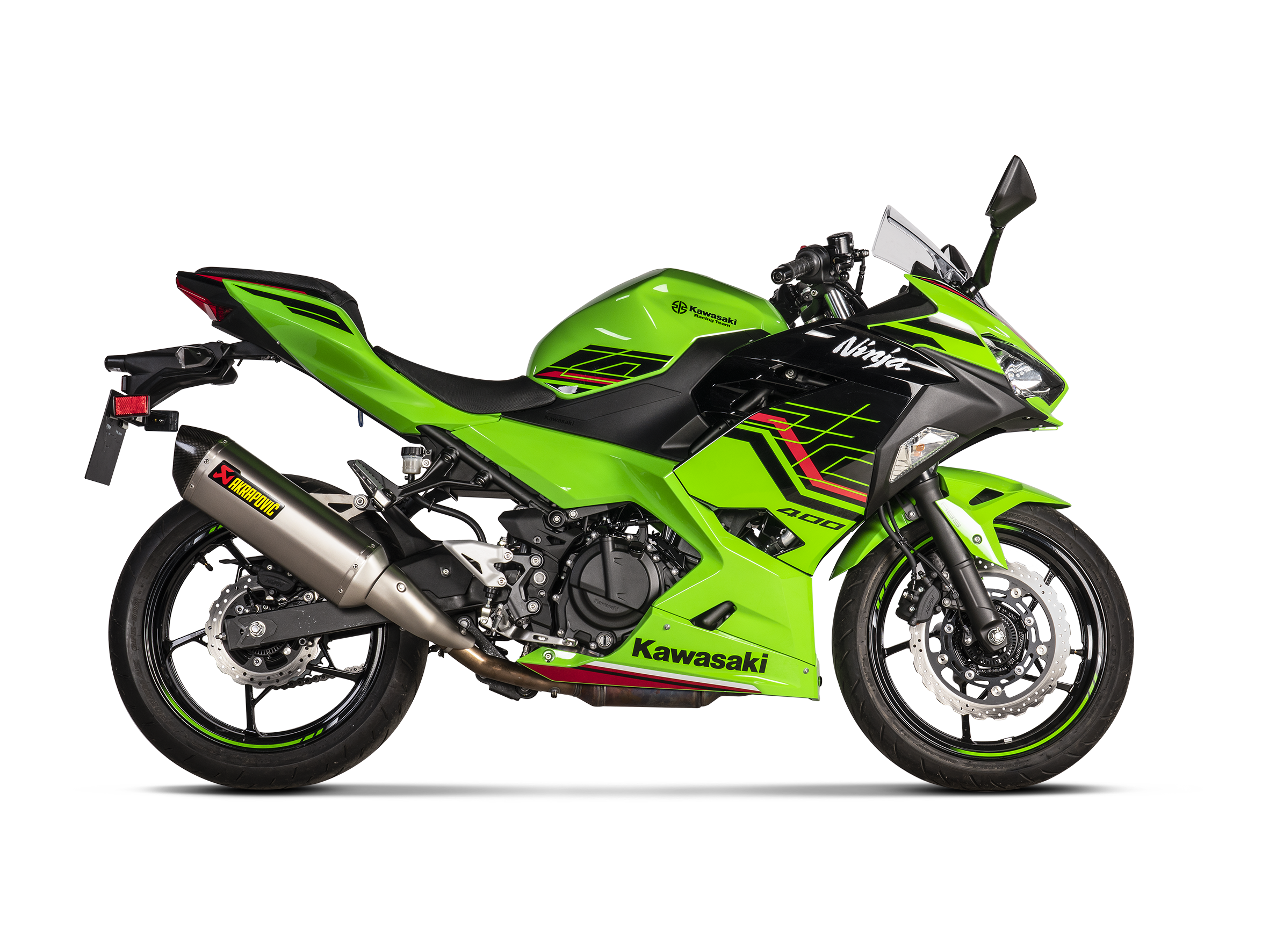 Akrapovic Homologated Slip-On Exhaust Kawasaki Ninja 400 / Z400 2018-2023