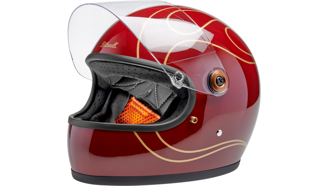 Biltwell Gringo S Flames Helmet
