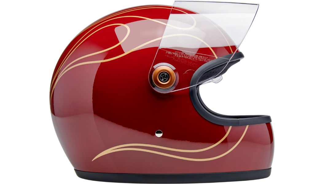 Biltwell Gringo S Flames Helmet
