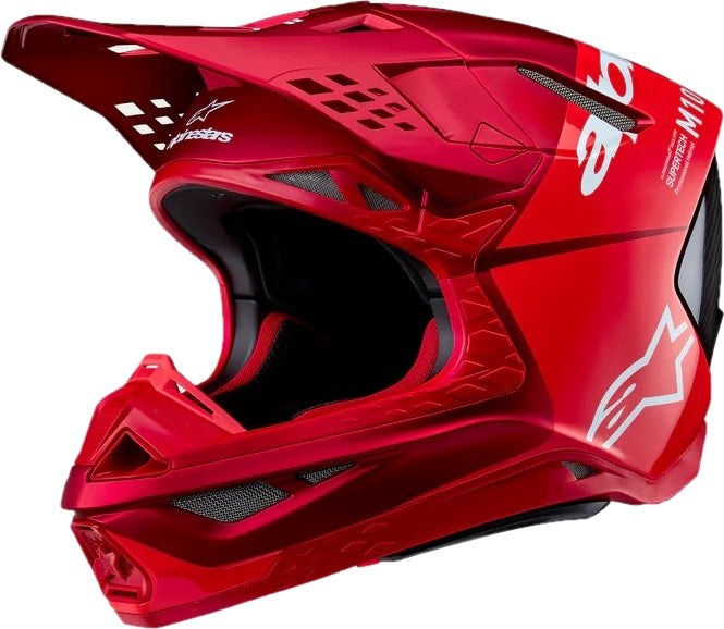 Alpinestars Supertech M10 Flood Helmet-Red Fluo/Red-S