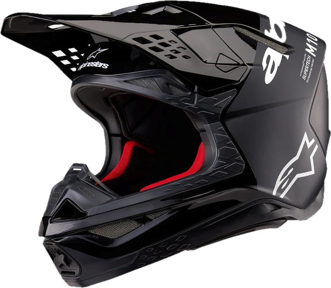 Alpinestars Supertech M10 Flood Helmet XS Black / Dark Gray