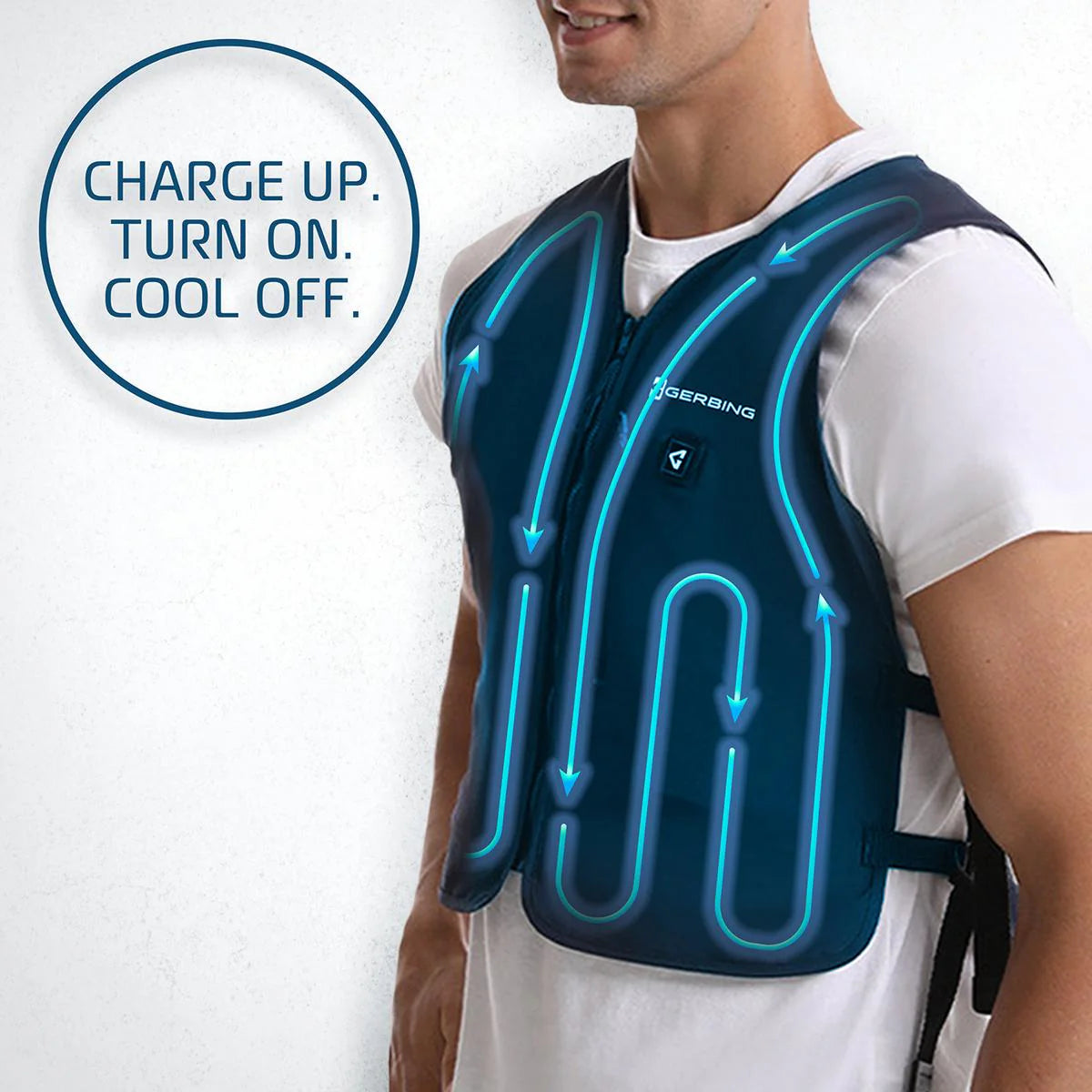 Gerbing 5V Touch Button Circulatory Cooling Vest