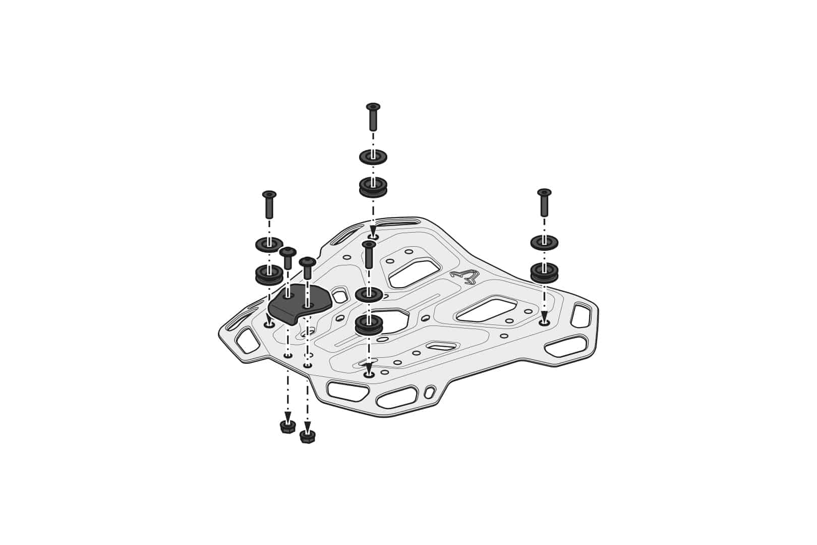 SW-Motech TRAX ADV Top Case System - Honda XL750R Transalp '24