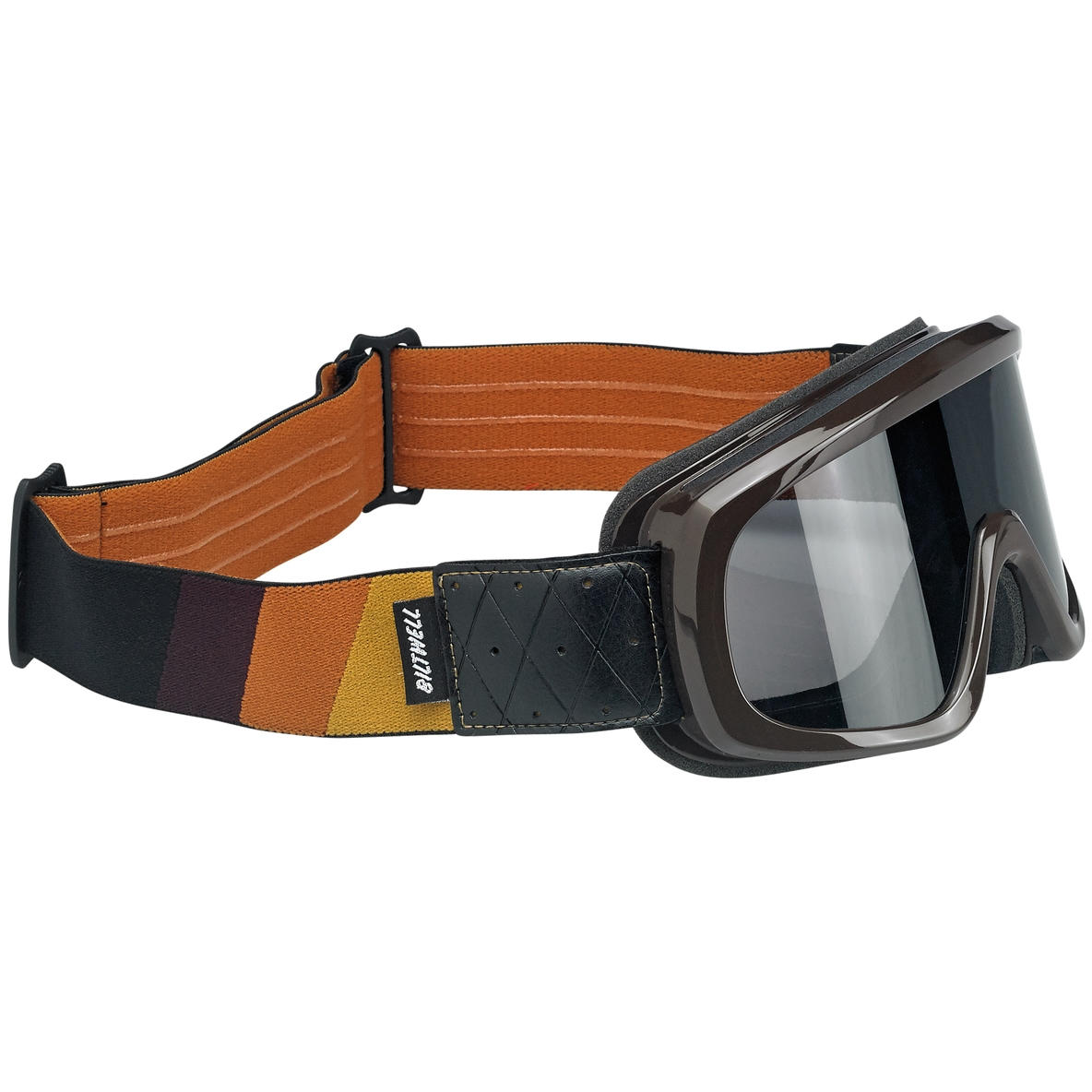 biltwell overland goggles Biltwell Overland 2.0 Tri-Stripe Goggles — Motorcycle Gear