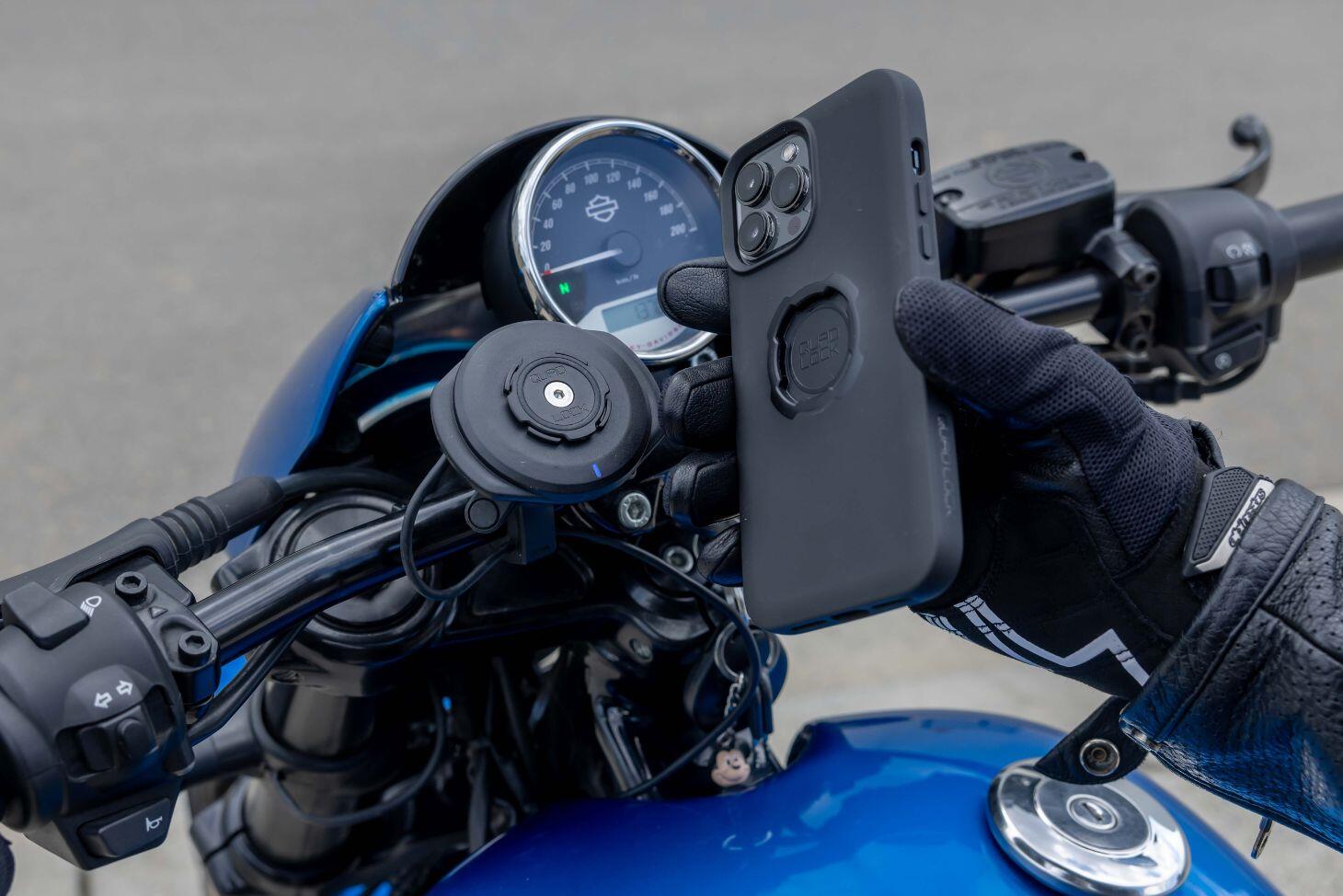 Quad Lock Motorcycle Handlebar Mount