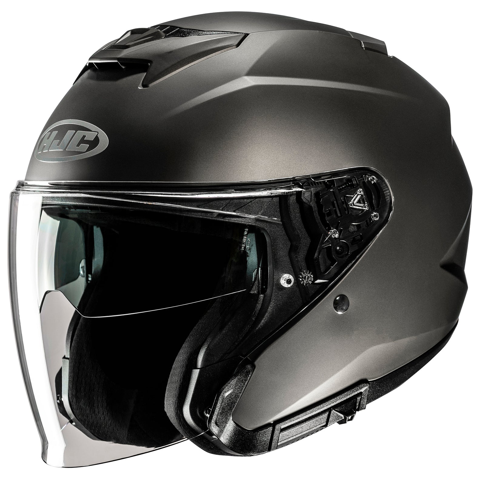 HJC i31 Open-Face Helmet Large Semi-Flat Titanium