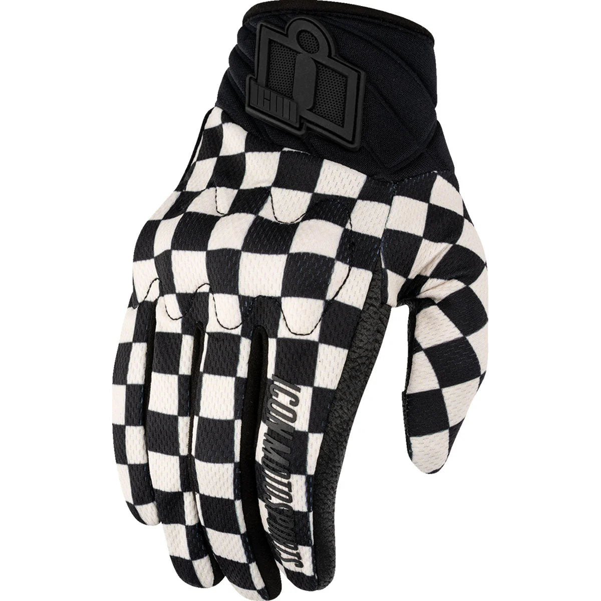 ICON Anthem3 CX Checkered Gloves for Women