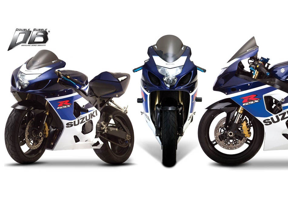 Zero Gravity Double Bubble Windscreen Suzuki GSXR600 / GSXR750 2004-2005