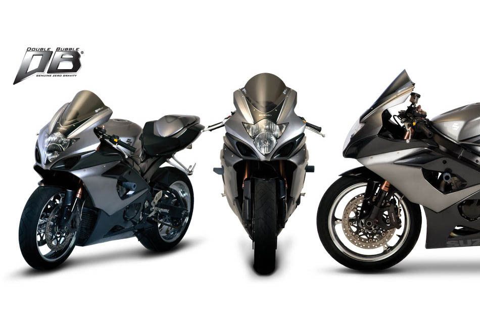Zero Gravity Double Bubble Windscreen Suzuki GSXR 1000 2005-2006