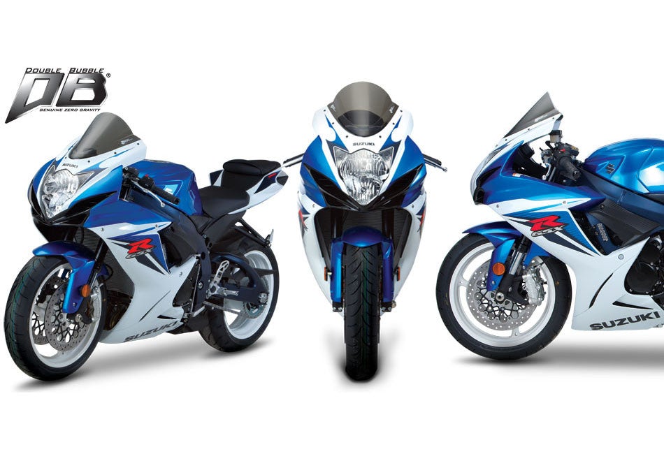Zero Gravity Double Bubble Windscreen Suzuki GSXR600 / GSXR750 2011-2026