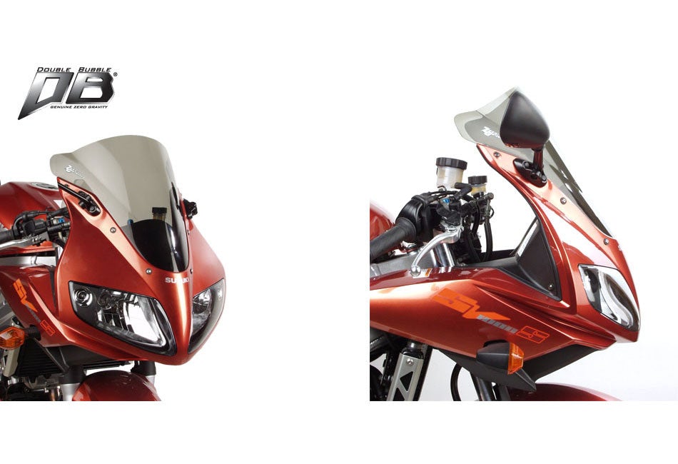Zero Gravity Double Bubble Windscreen Suzuki SV650S / SV1000S 2003-2009