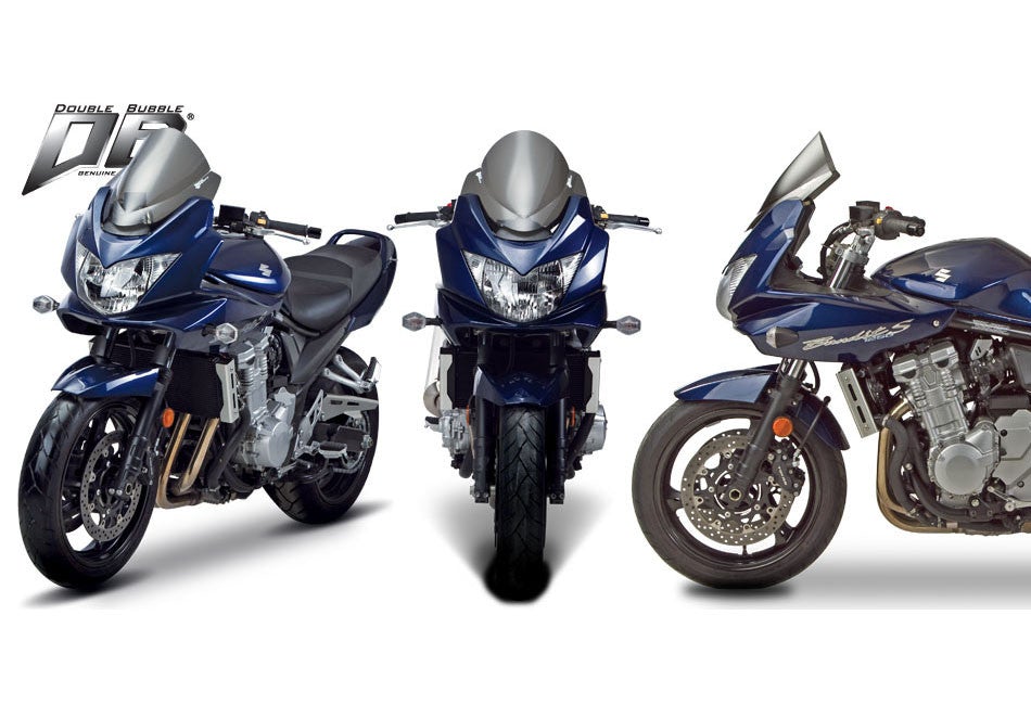 Zero Gravity Double Bubble Windscreen Suzuki Bandit 1250 2007-2010