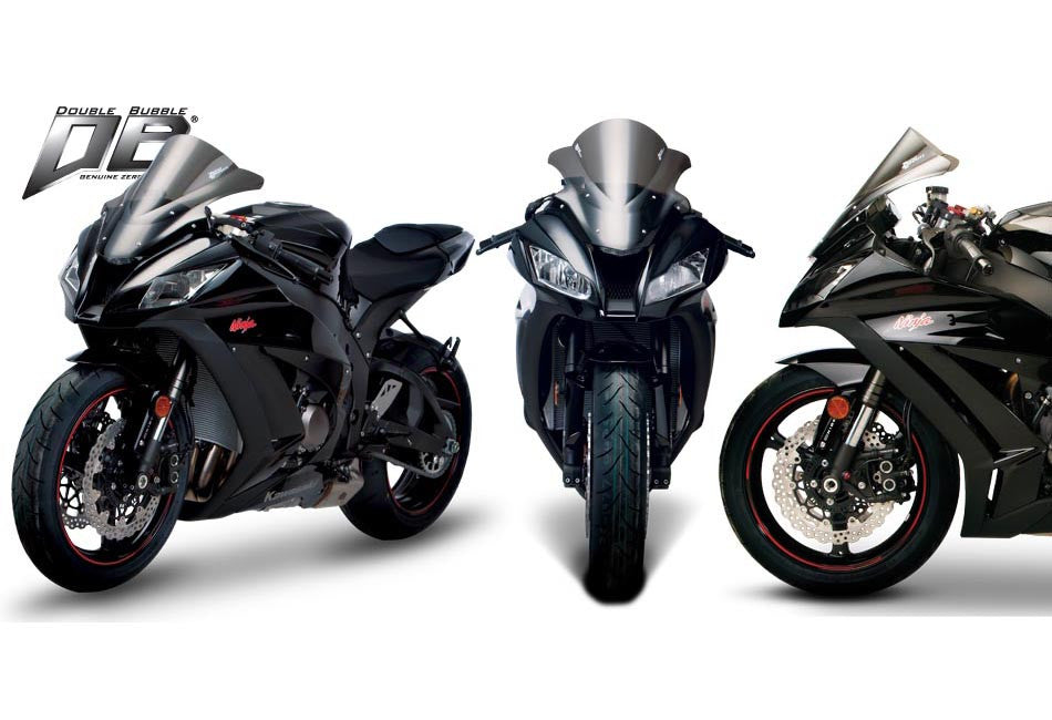 Zero Gravity Double Bubble Windscreen Kawasaki ZX10R 2011-2015