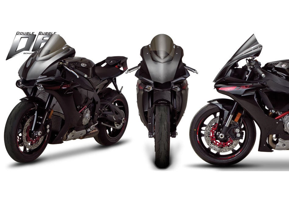 Zero Gravity Double Bubble Windscreen Yamaha R1 / R1M / R1S