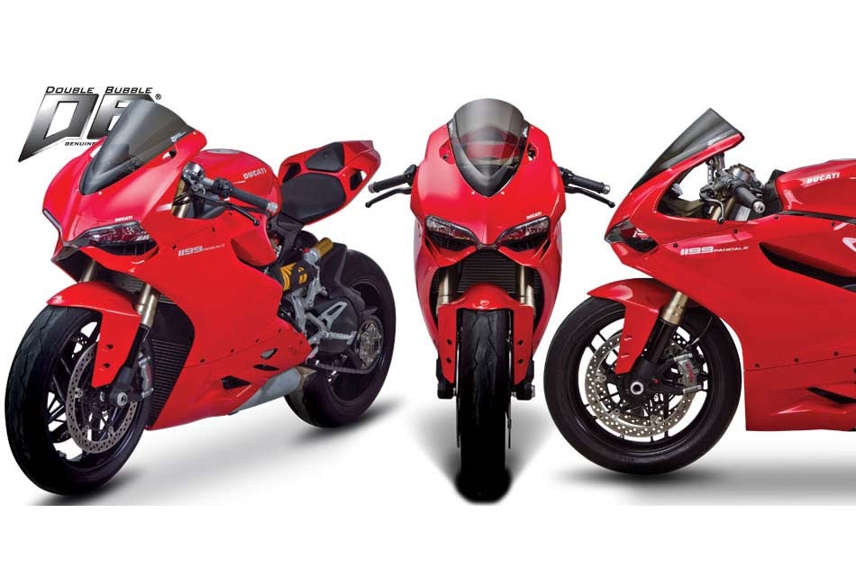 Zero Gravity Double Bubble Windscreen Ducati 899 / 1199 Panigale