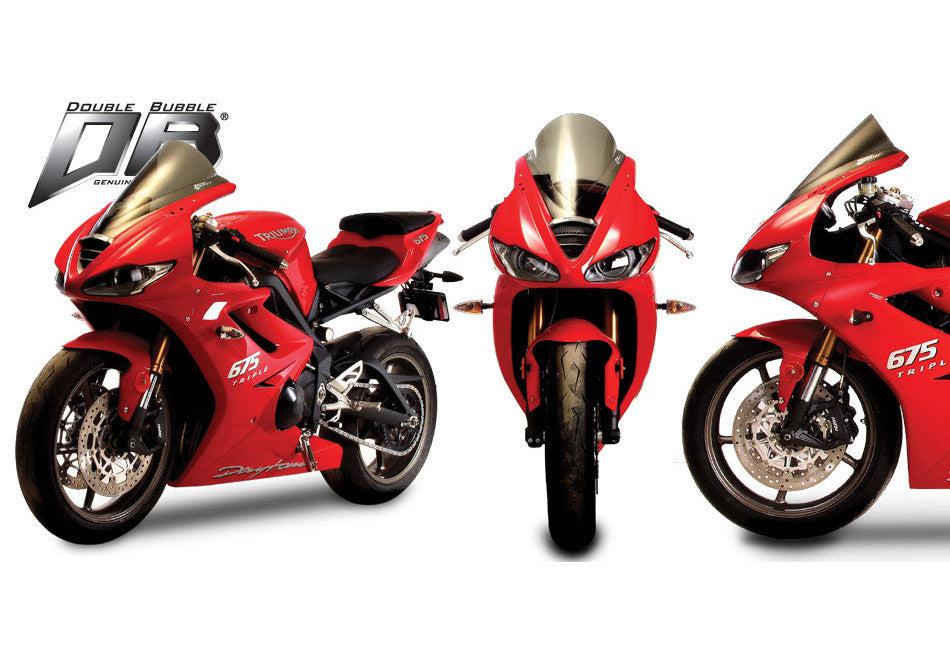 Zero Gravity Double Bubble Windscreen Triumph Daytona 675 / R 2009-2012