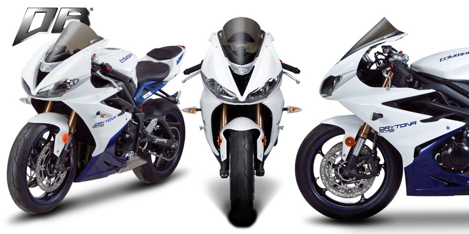 Zero Gravity Double Bubble Windscreen Triumph Daytona 675 / 675R / 765 Moto2