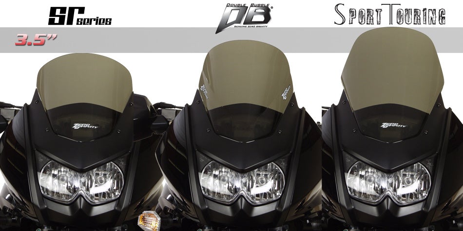 Zero Gravity Double Bubble Windscreen Kawasaki KLR650 2008-2018