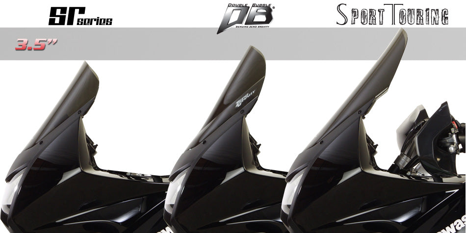 Zero Gravity Double Bubble Windscreen Kawasaki KLR650 2008-2018